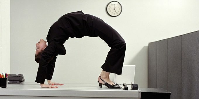 Esercizi Di Stretching In Ufficio